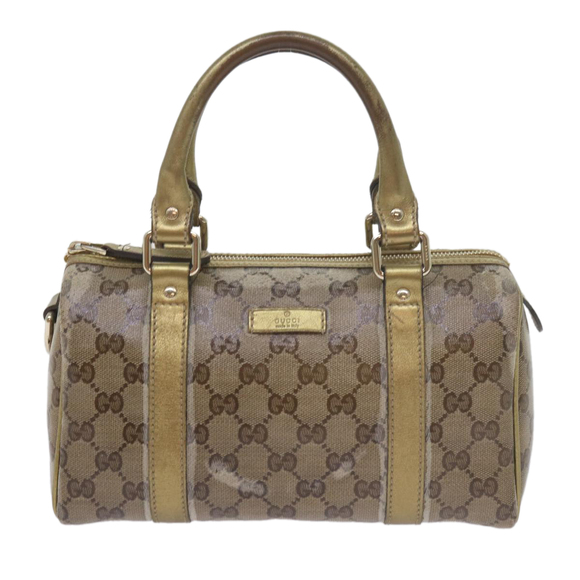 GUCCI GG Crystal Hand Bag Gold 193604 Auth 60877 - Picture 13 of 16